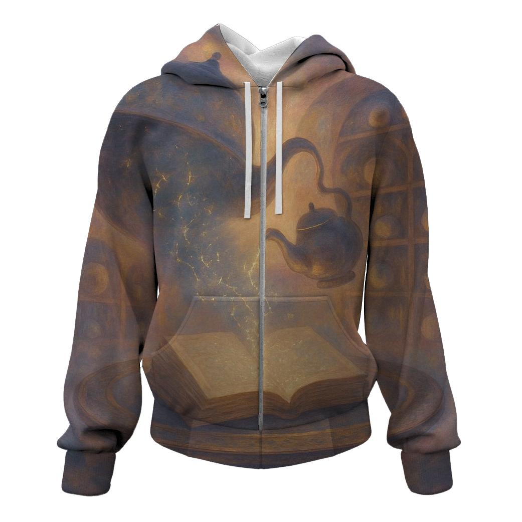 Celestial Tea Of Ages printed hoodies