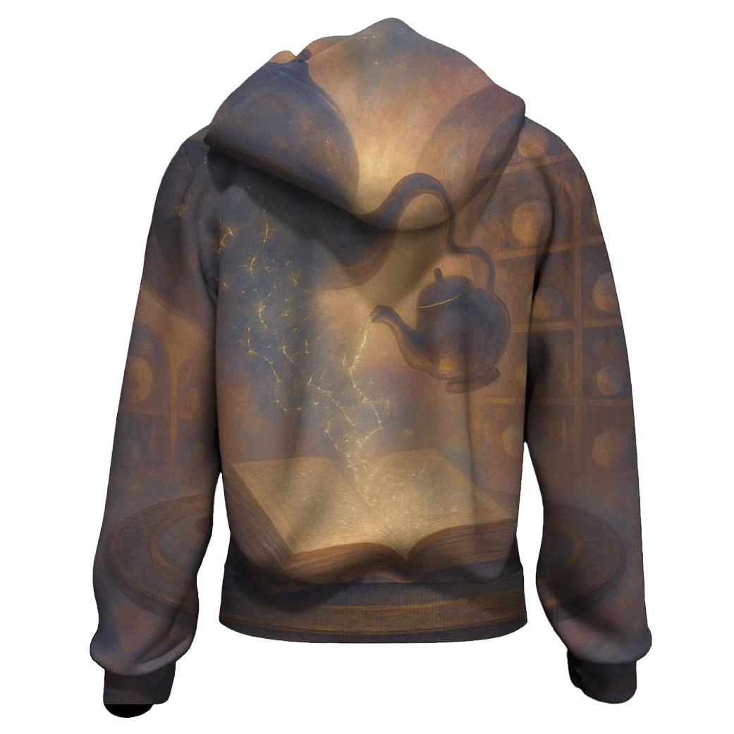 Celestial Tea Of Ages printed hoodies