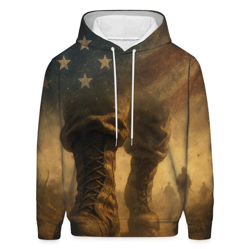 Trail Of Honor embroidered hoodies