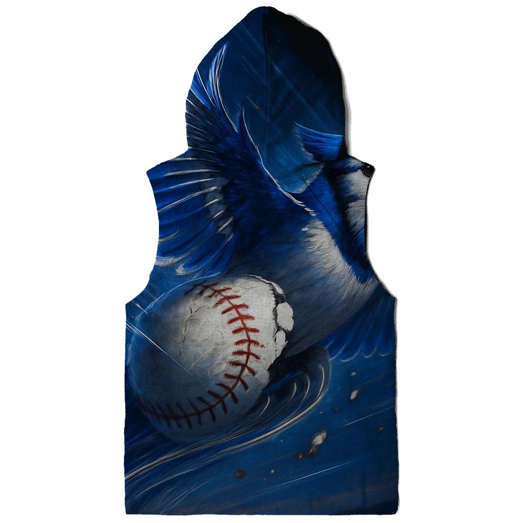 Blue Jays Flight Trail printed hoodies