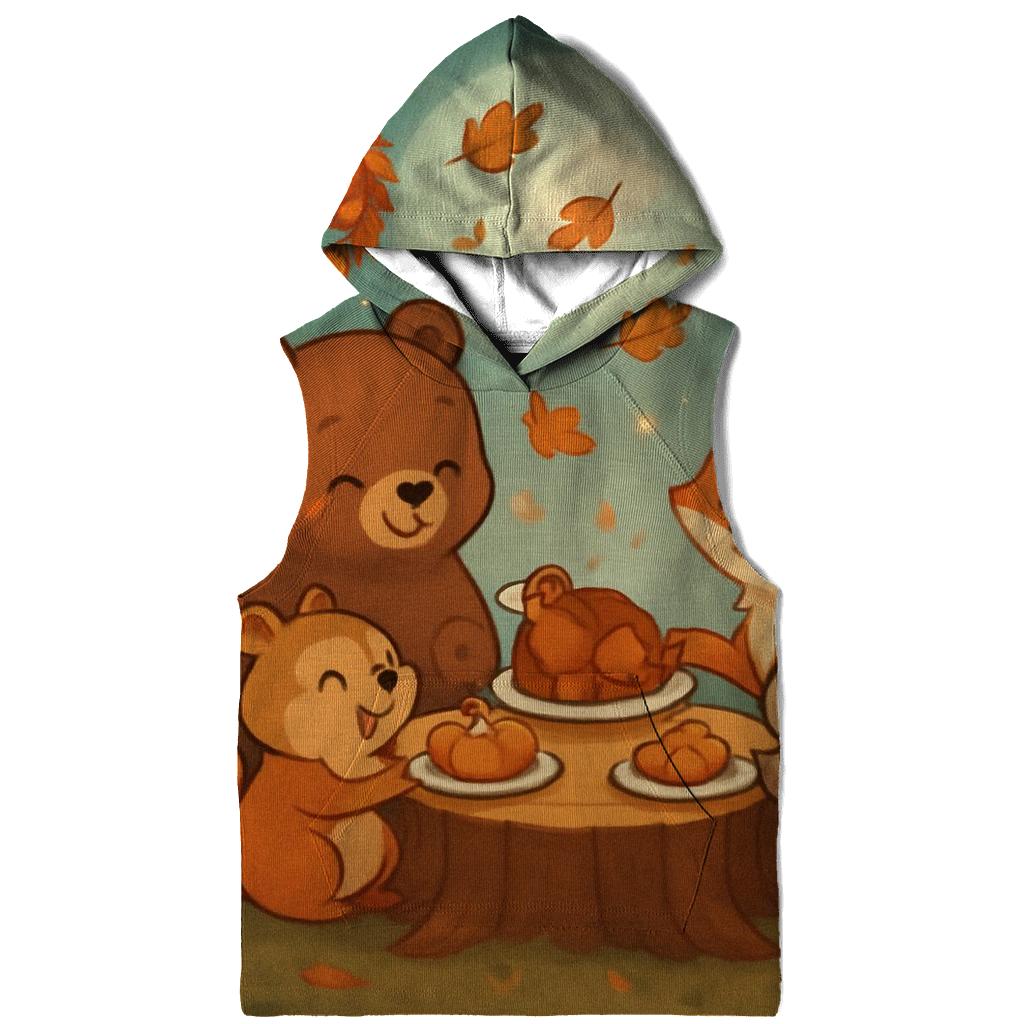 Woodland Feast Quartet custom hoodies