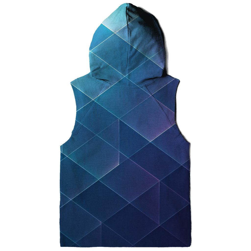 Chromatic Geometry Field graphic hoodies