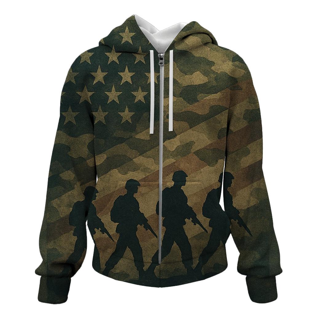 Camouflage Stars Recon hoodie styles