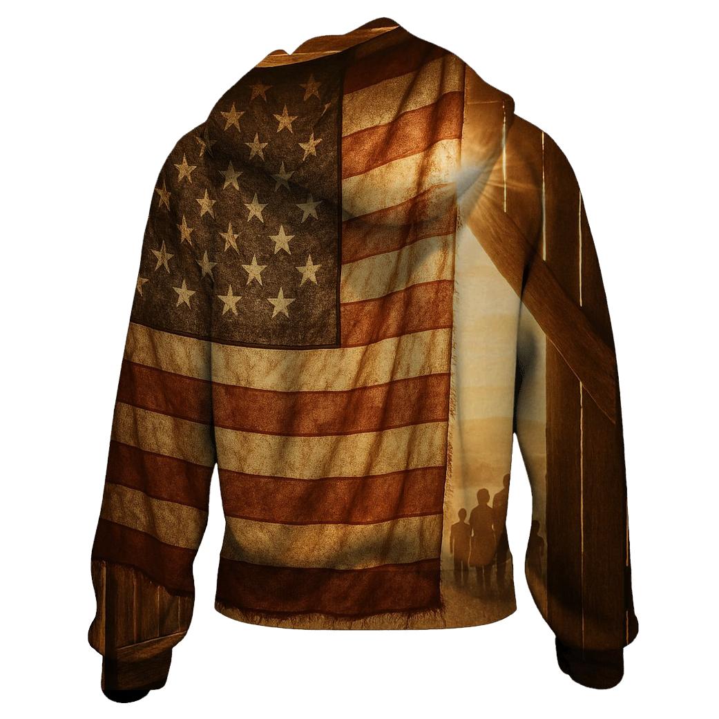 Rustic Reunion Banner hoodie trends