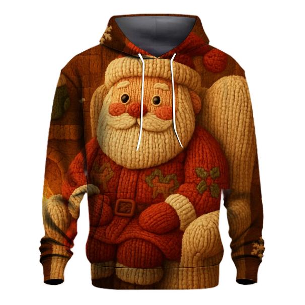 Patchwork Knitted Santa hoodie trends