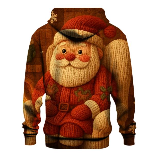 Patchwork Knitted Santa hoodie trends