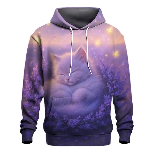 Lavender Dream Curler graphic hoodies