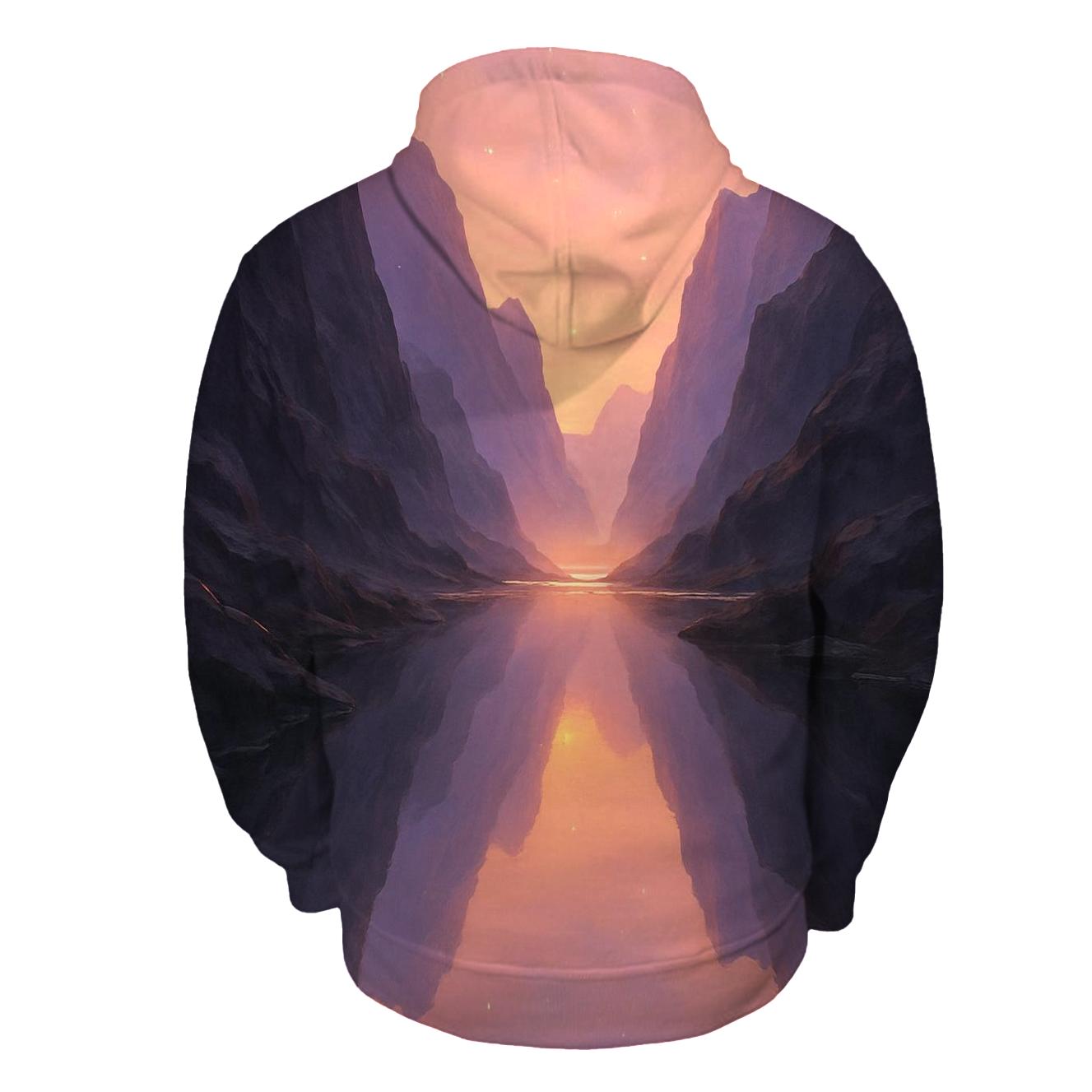 Lavender Mirror Passage hoodies fashion