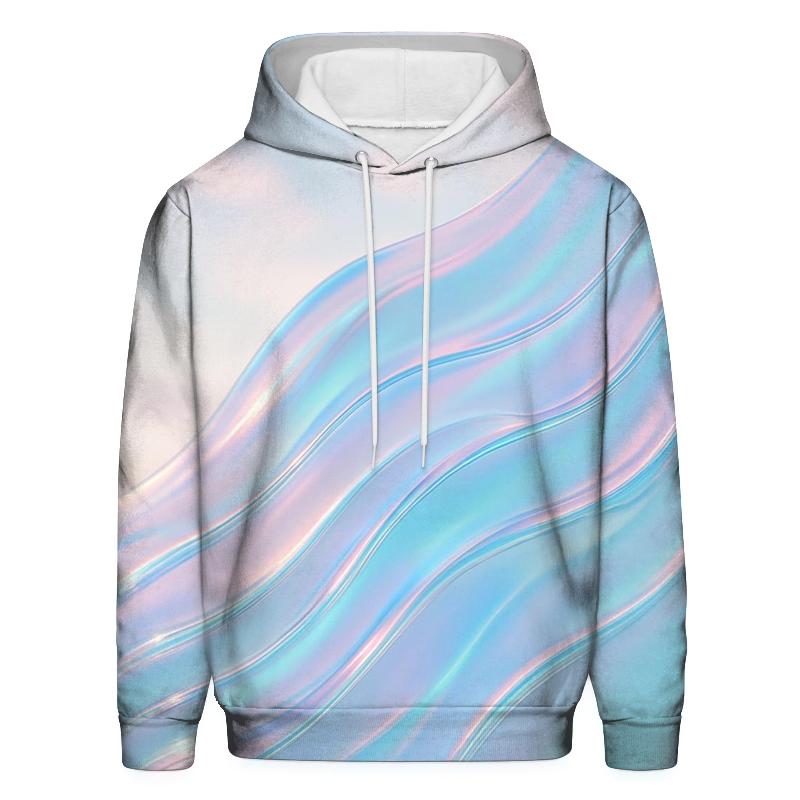 Aurora Glass Waves graphic hoodies