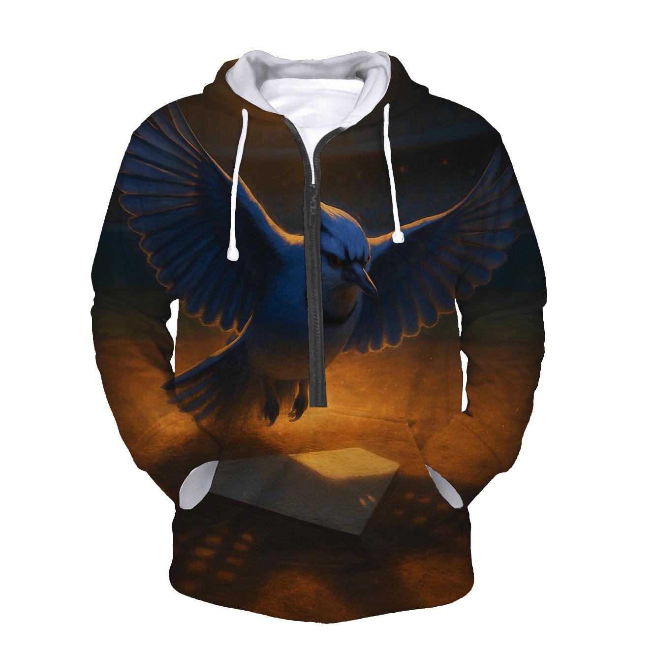 Glide Over Home Plate Blue Jays designer hoodies