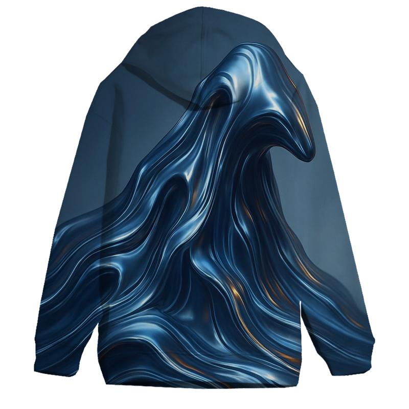 Liquid Metal Mountain pullover hoodies