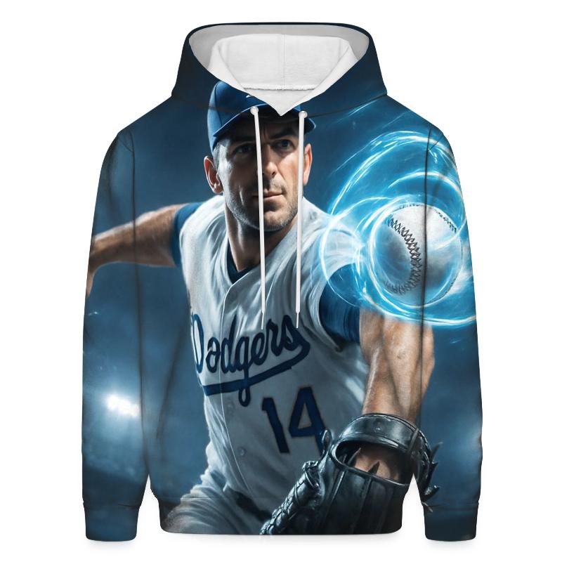 Pitcher In Focus custom hoodies