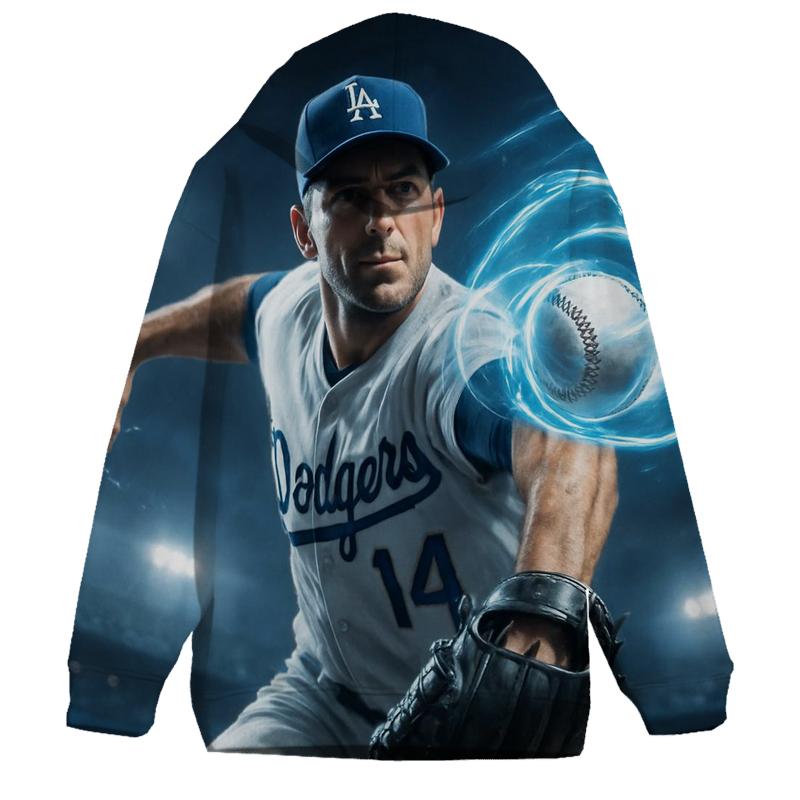 Pitcher In Focus custom hoodies