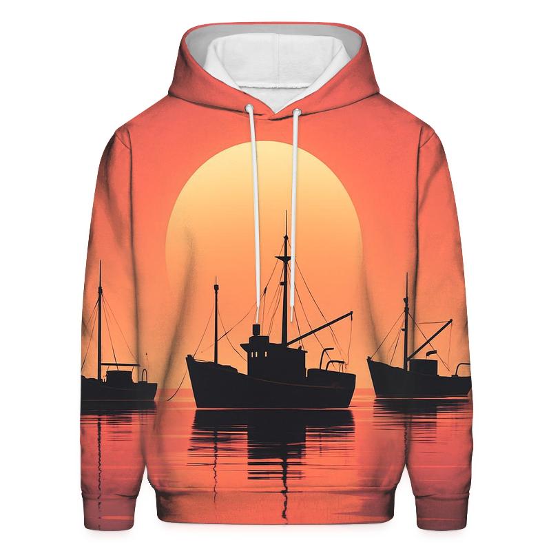 Crimson Harbor Echo hoodie designs