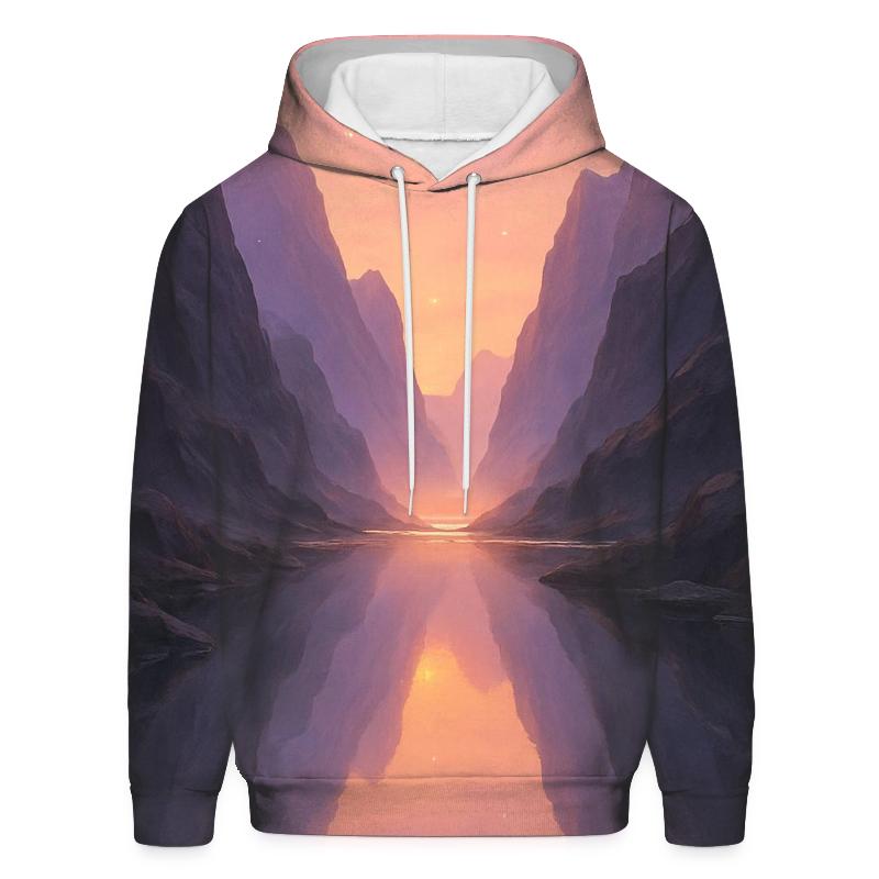 Lavender Mirror Passage heavyweight hoodies