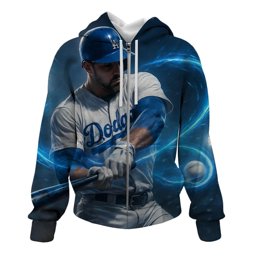 Blue Energy Swing pullover hoodies