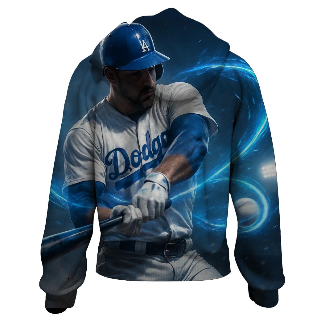 Blue Energy Swing pullover hoodies