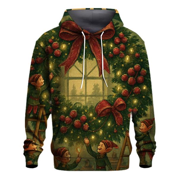 Wreath Workshop Wonder premium hoodies