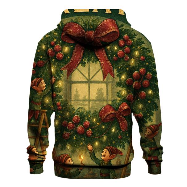 Wreath Workshop Wonder premium hoodies