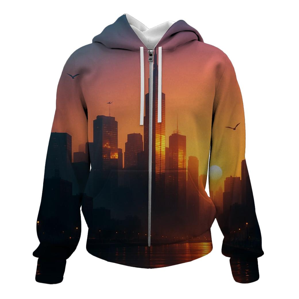 Indigo City Afterglow lightweight hoodies