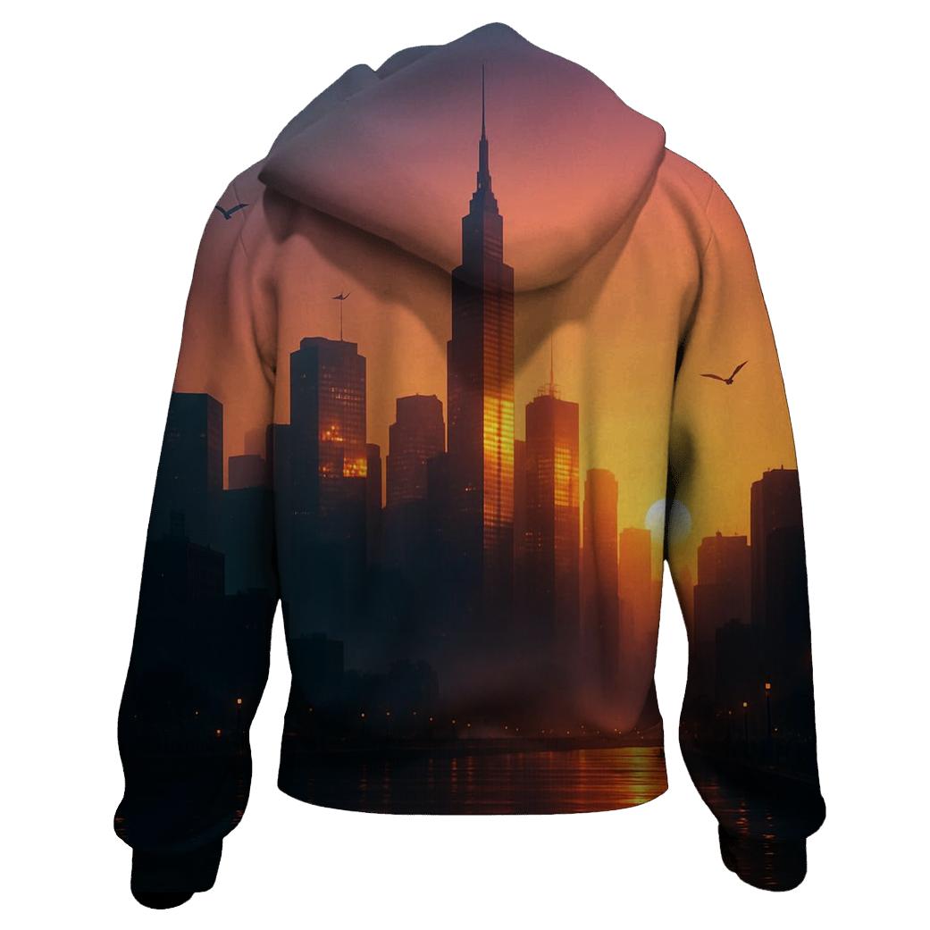 Indigo City Afterglow lightweight hoodies
