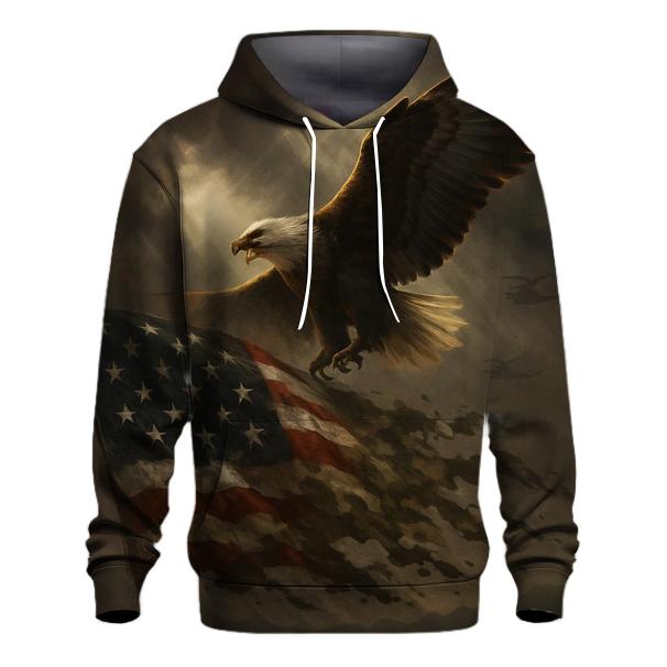 Eagle Overwatch Banner zip-up hoodies