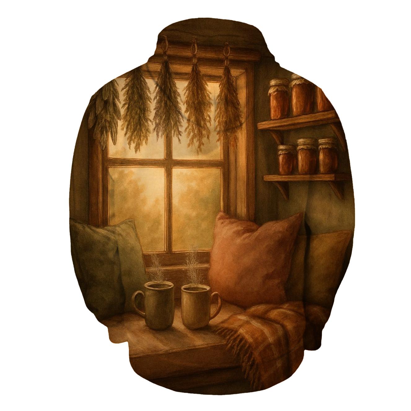 Cottagecore Harvest Nook heavyweight hoodies