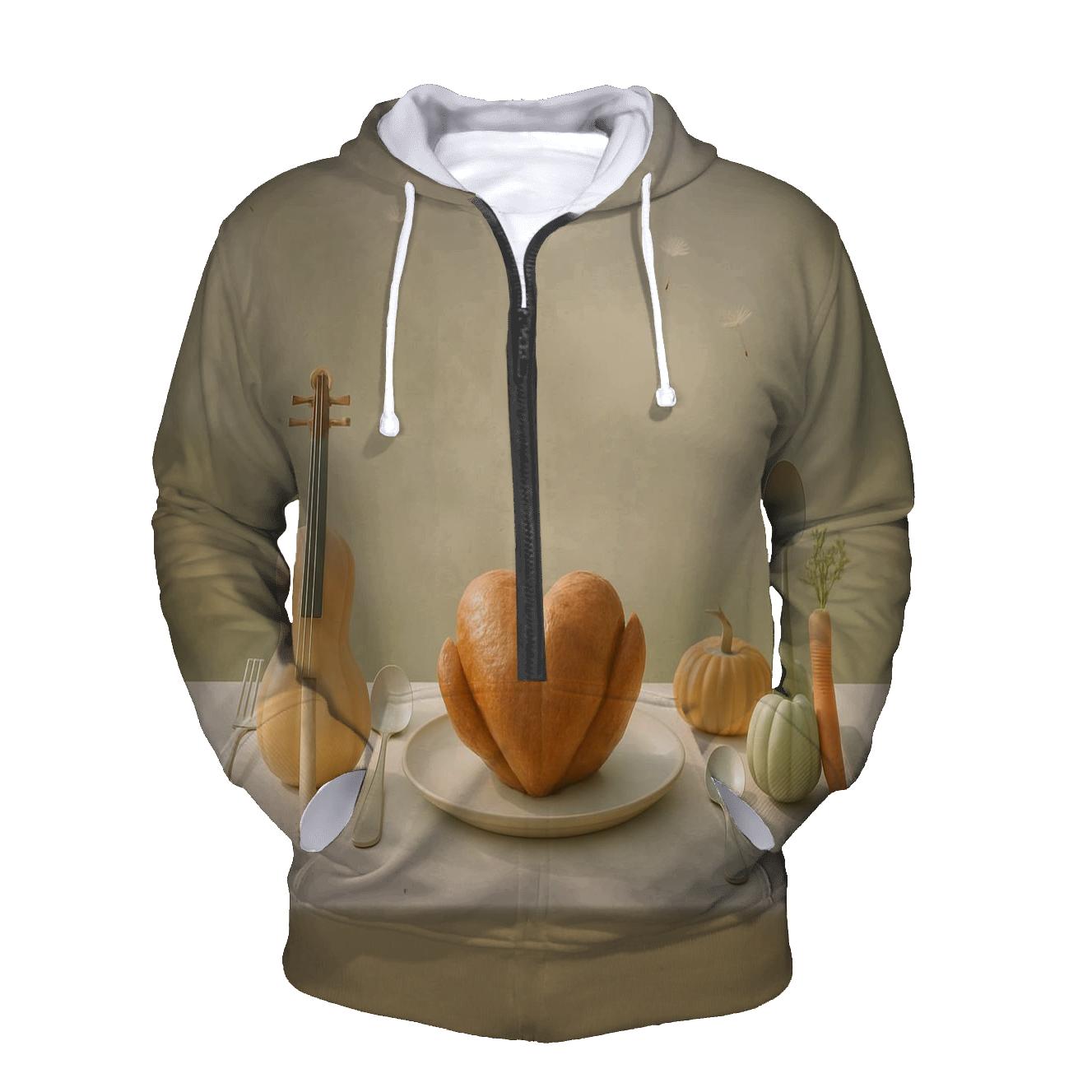 Harvest Orchestra Table graphic hoodies