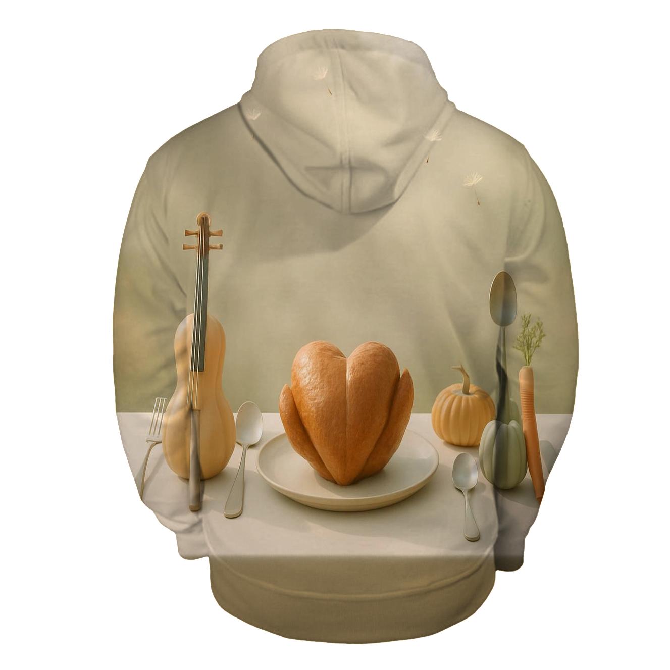 Harvest Orchestra Table graphic hoodies