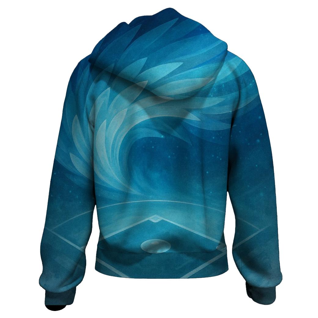 Blue Jays Aurora Crest printed hoodies