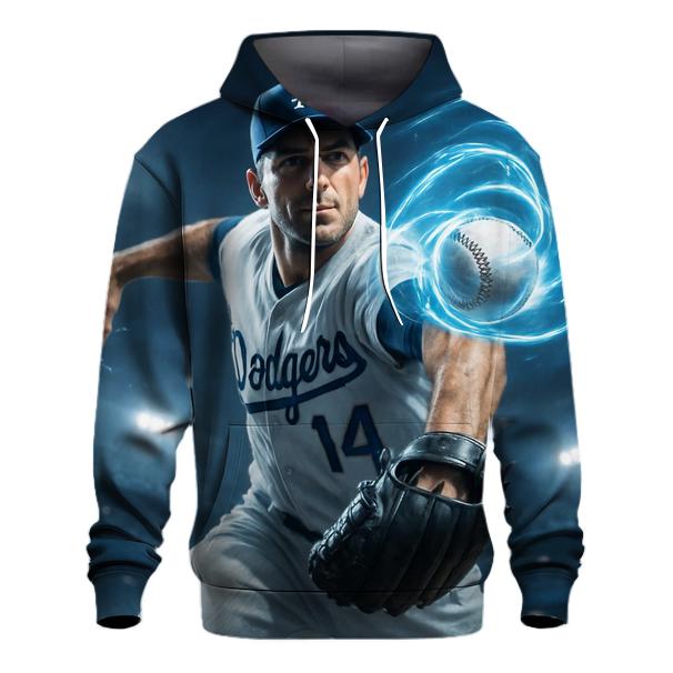 Pitcher In Focus printed hoodies