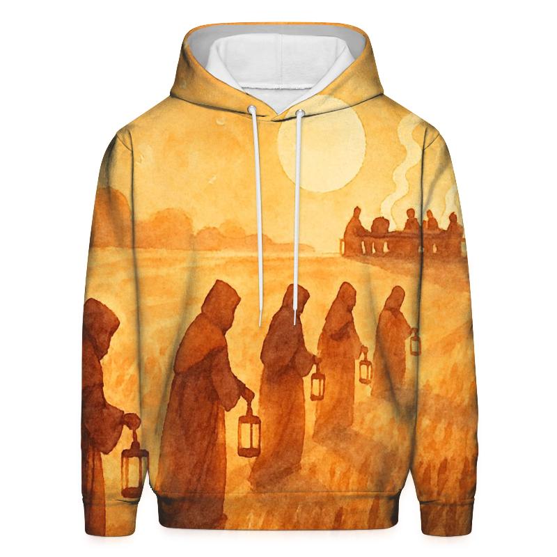 Pilgrim Lantern Procession hoodie designs