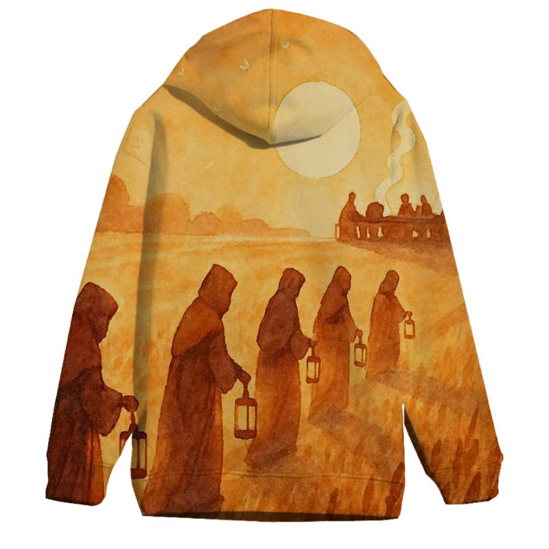 Pilgrim Lantern Procession hoodie designs