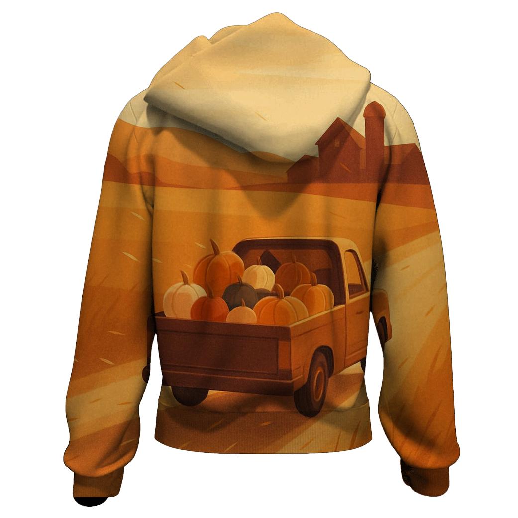 Sunset Pumpkin Convoy hoodie designs