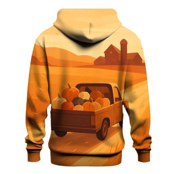 Sunset Pumpkin Convoy pullover hoodies