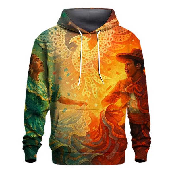 Mexico Fiesta Mosaic hoodie styles