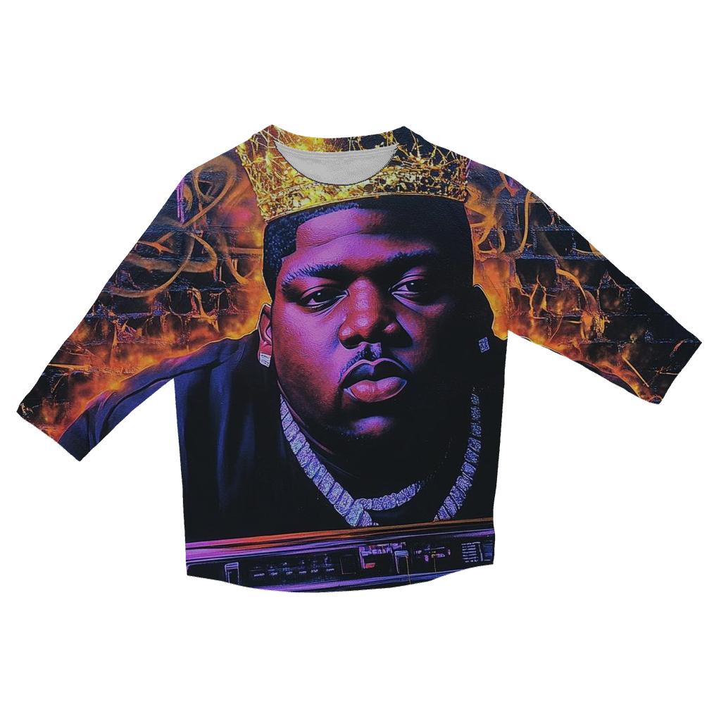 Concrete Crown Legends stylish quarter sleeve tops