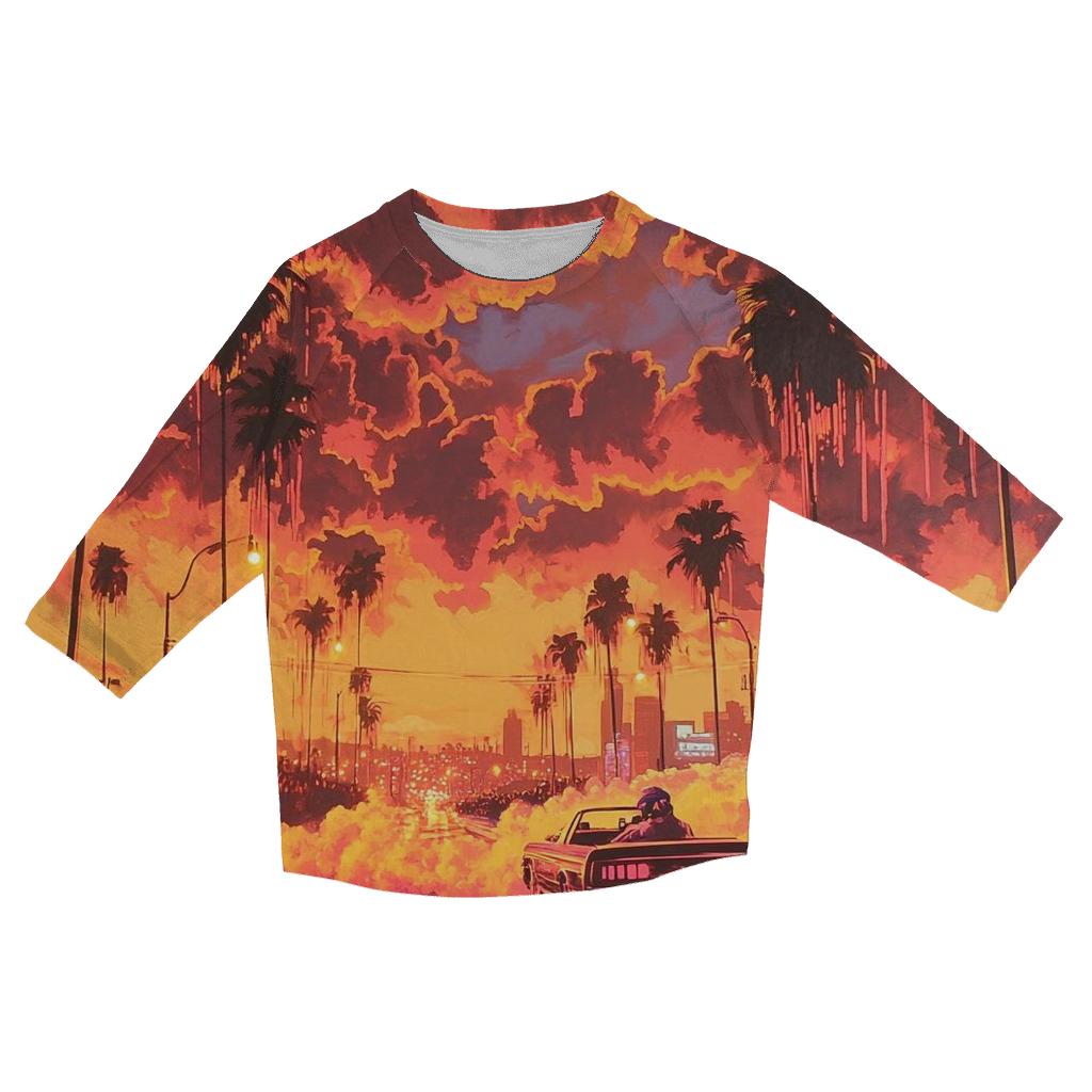 Snoop Dogg Sunset Cruise custom 3/4 sleeve shirts