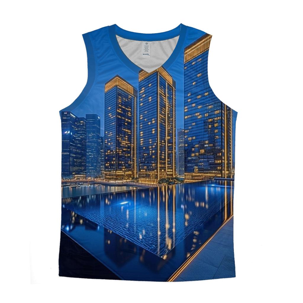 Marina Bay Sands - Singapore custom tank tops