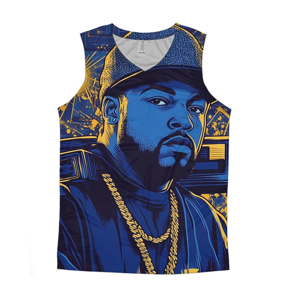 LL Cool J Neon Dress Code cotton sleeveless tops