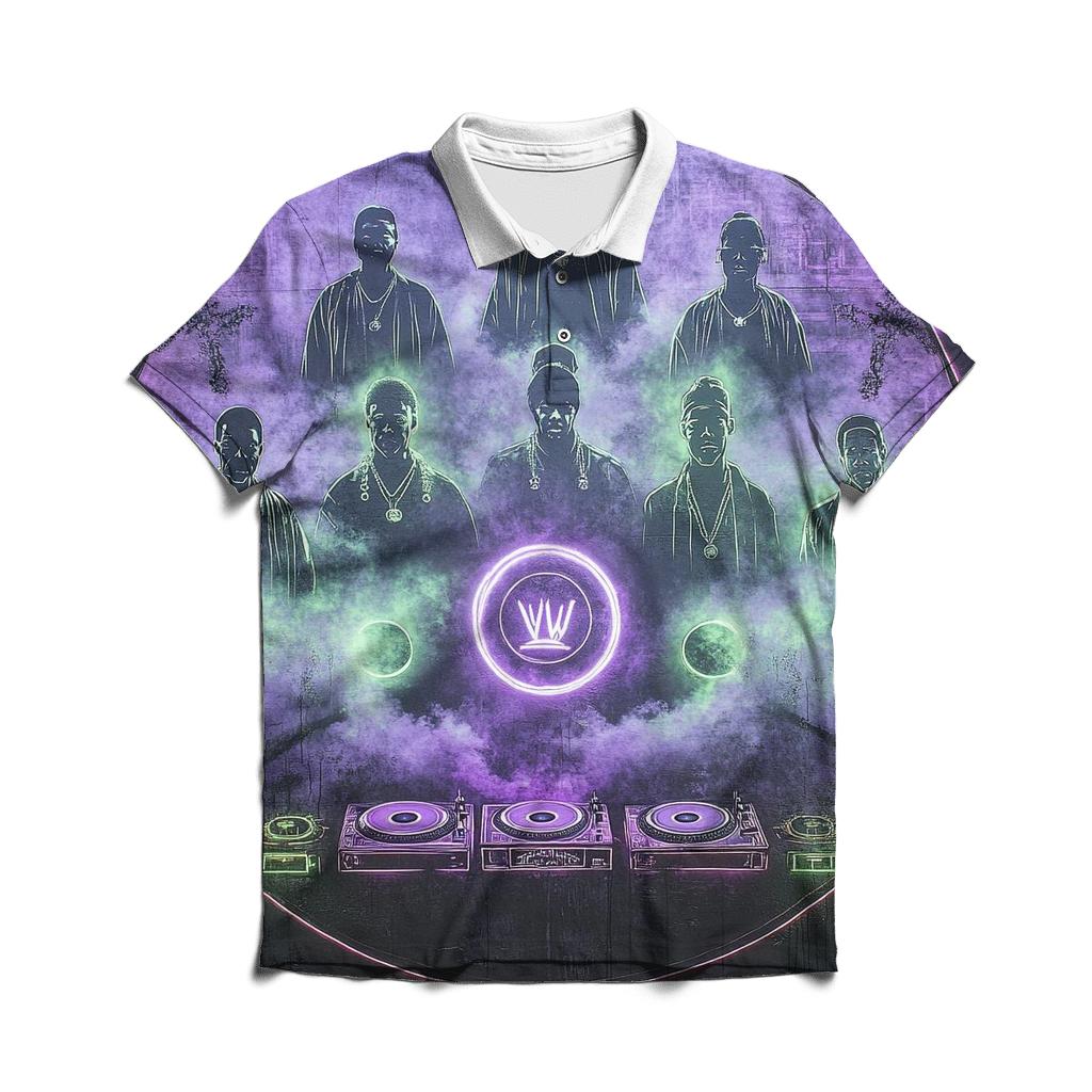 Wu-Tang Lunar Clan classic pique polos