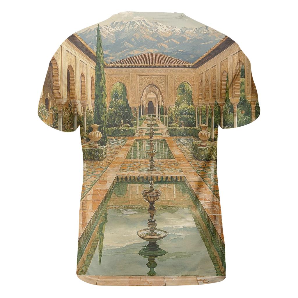 Alhambra - Granada custom all-over print shirts