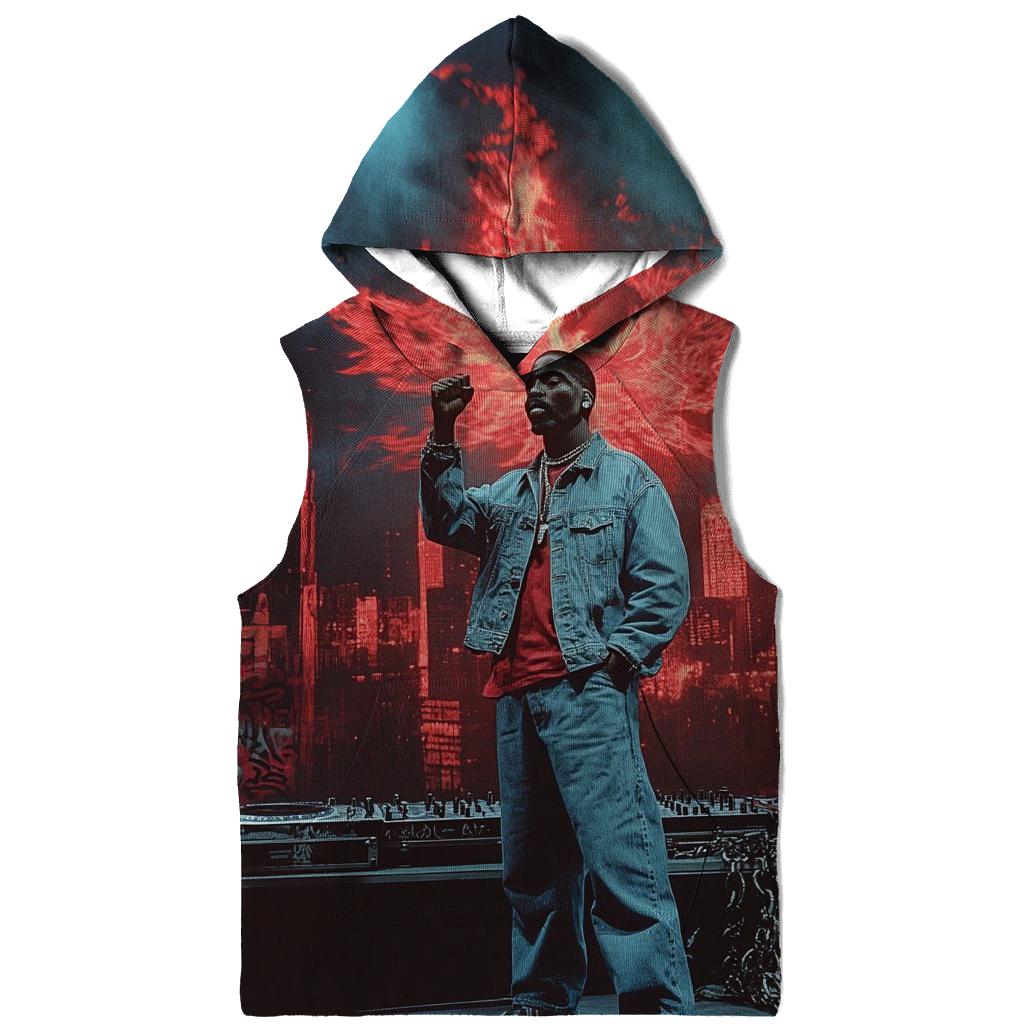 Pac And The Phoenix Alley lightweight hoodies