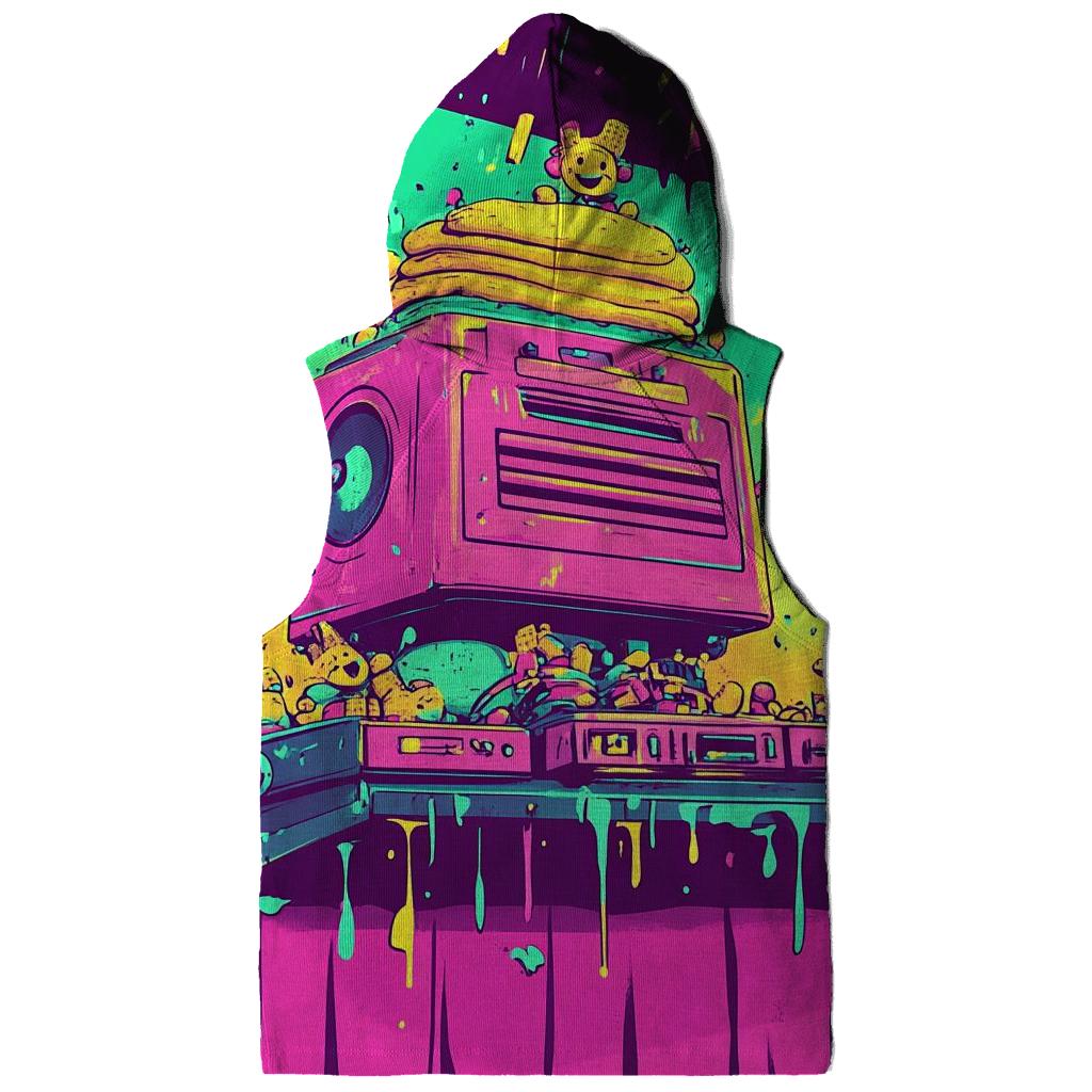 Neon Breakfast Beatdown embroidered hoodies