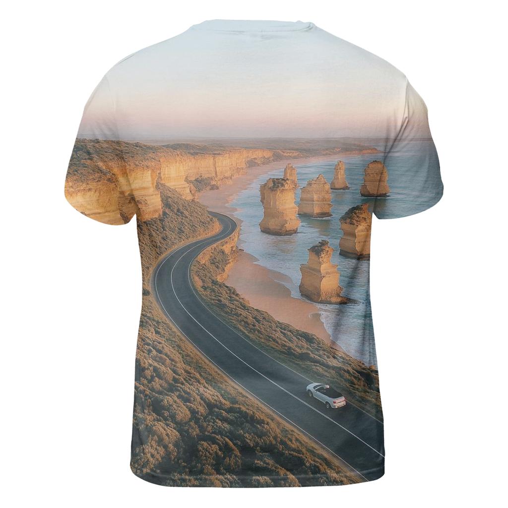 Great Ocean Road - Victoria creative print fashion shirts