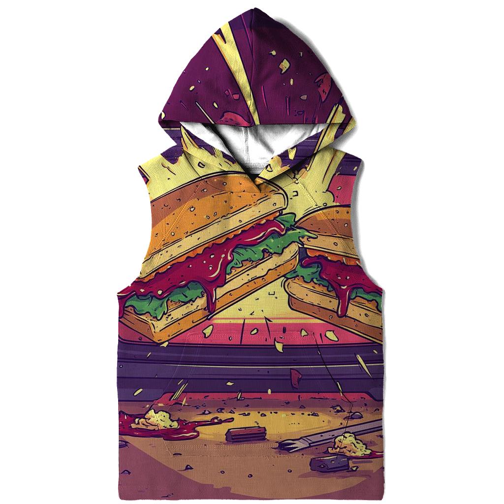 VHS Samurai Showdown zip-up hoodies