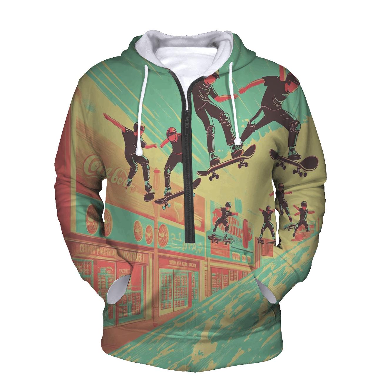 Skateboard Soda Squad premium hoodies