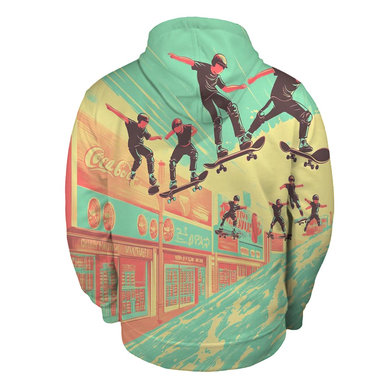 Skateboard Soda Squad premium hoodies