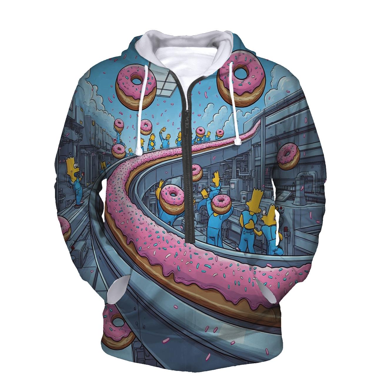 Donut Factory Assembly Line Ballet hoodies fashion