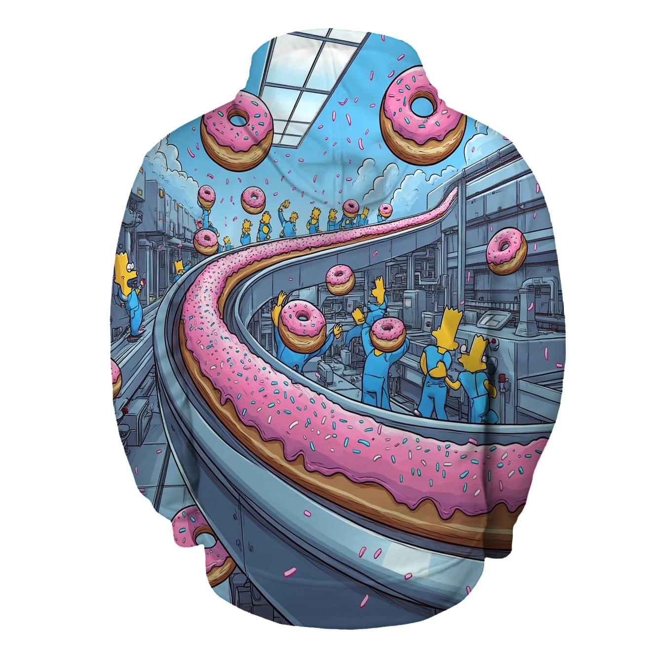 Donut Factory Assembly Line Ballet hoodies fashion